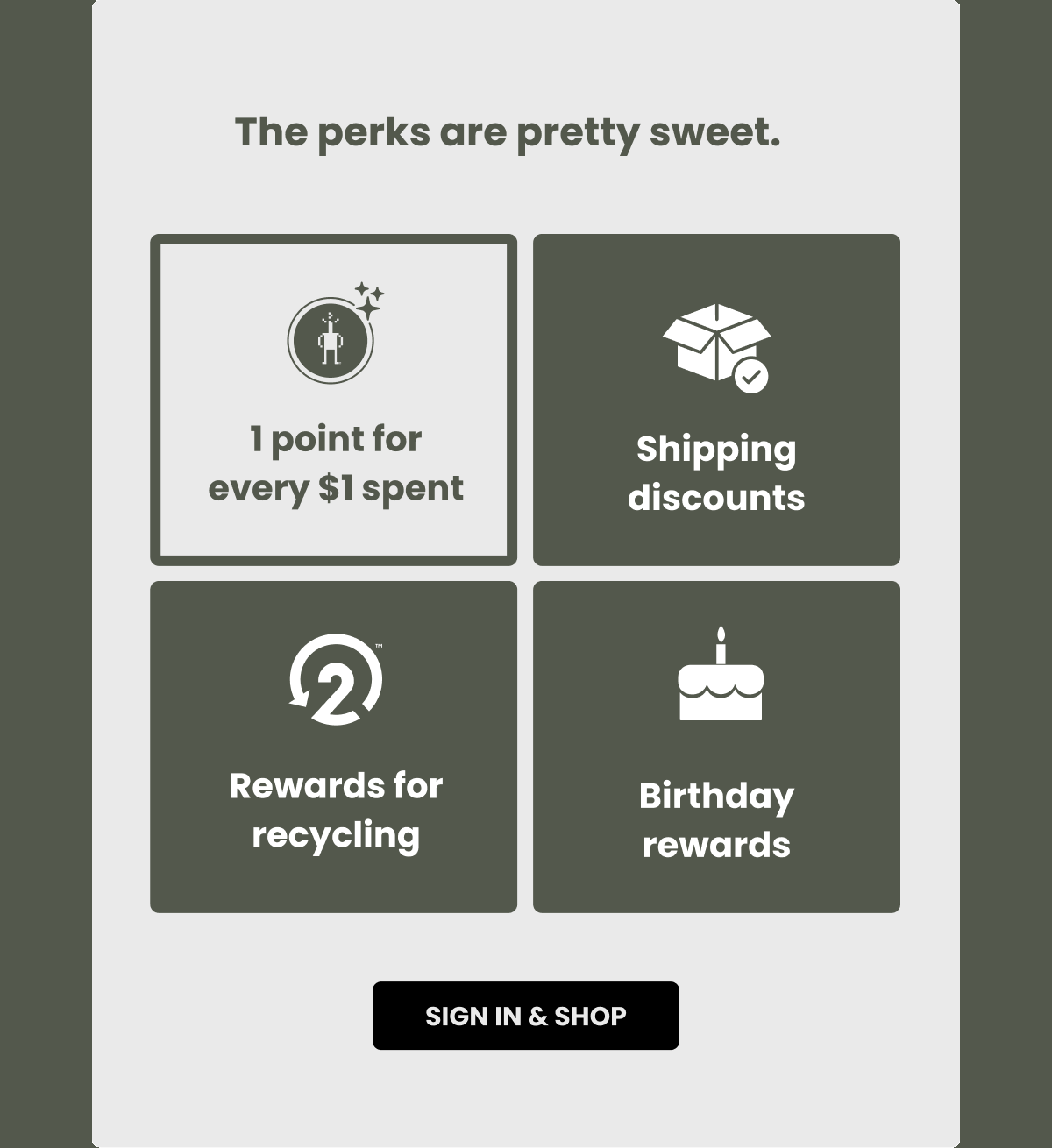 The perks are pretty sweet.
