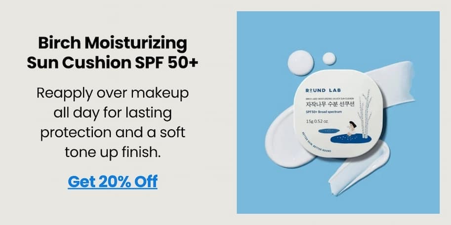 Birch Moisturizing Sun Cushion SPF 50+