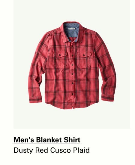 Dusty Red Cusco Plaid