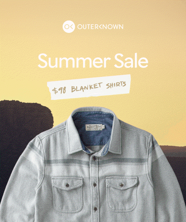 SUMMER SALE - $98 Blanket Shirts