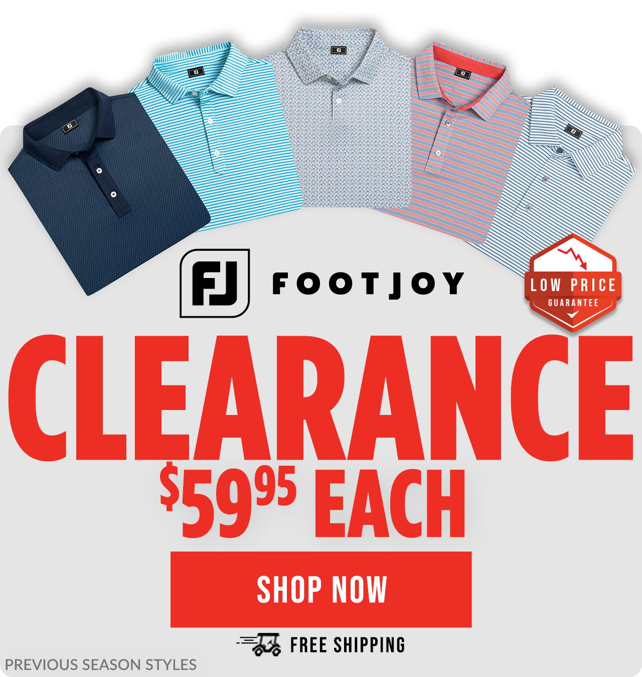 FootJoy Clearance Polos