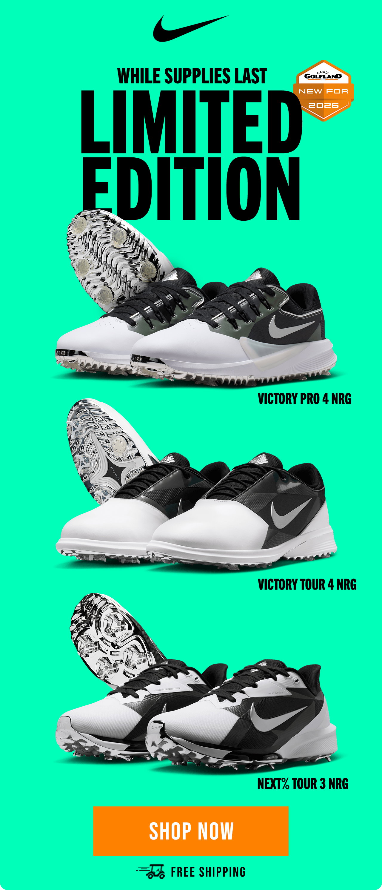 Limited Edition | Nike NRG Golf Shoes