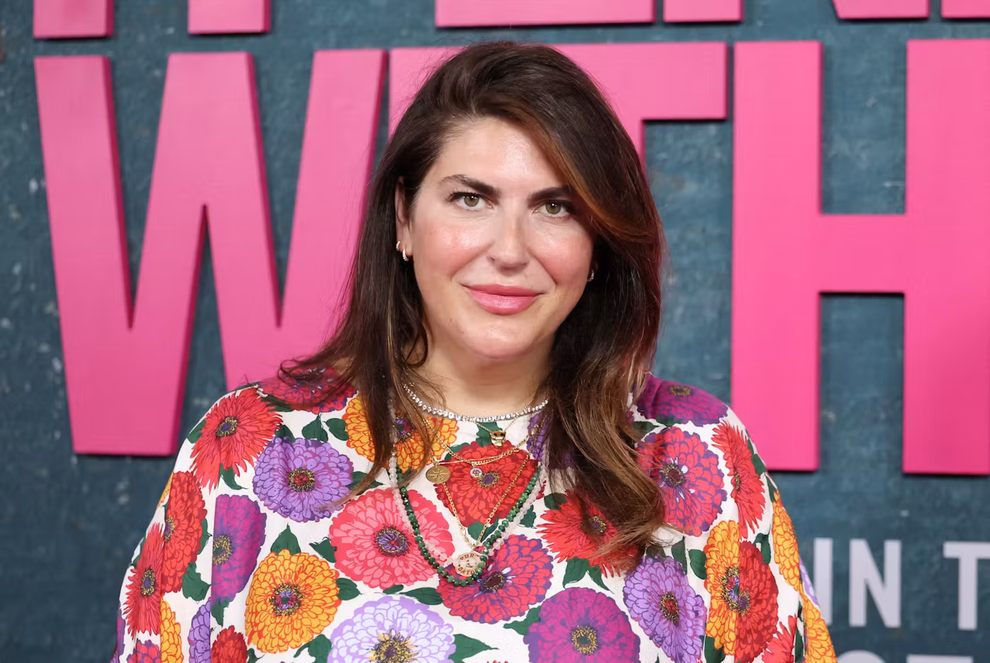 Social media personality Katie Sturino attends the New York premiere of "It Ends With Us" at at AMC Lincoln Square in New York, August 6, 2024. (Photo by Charly TRIBALLEAU / AFP) (Photo by CHARLY TRIBALLEAU/AFP via Getty Images)