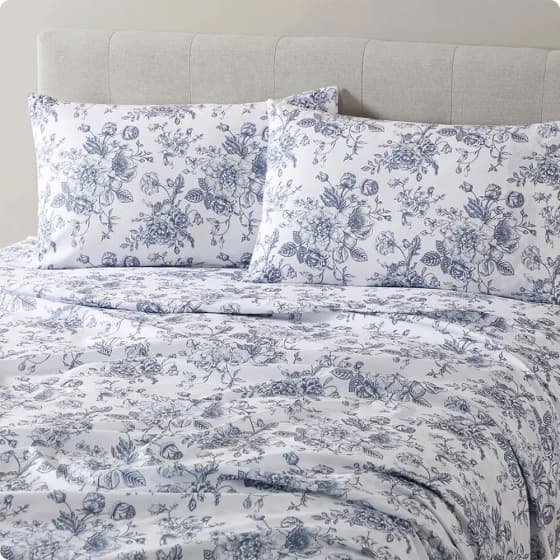 Shop French Blue Toile Sheet Sets