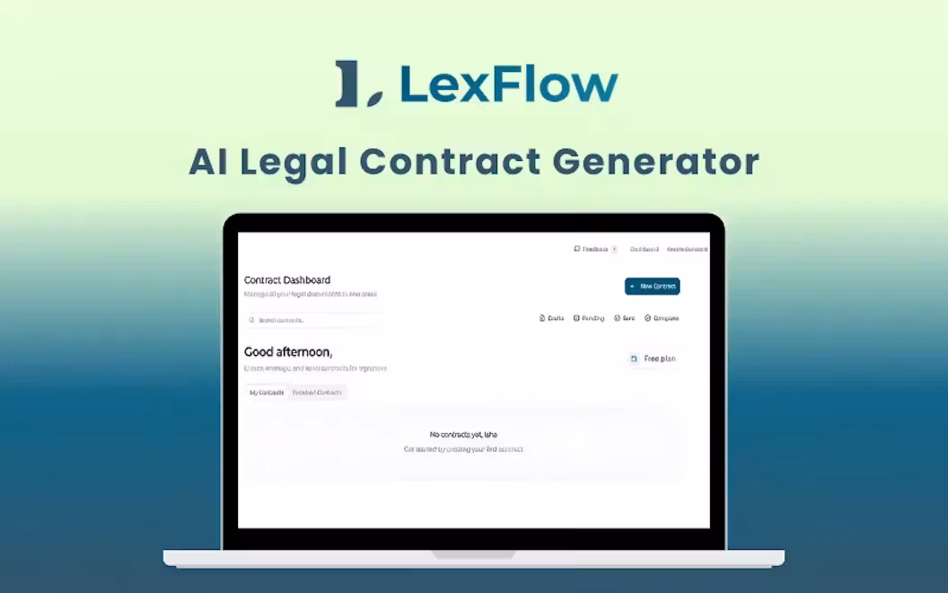 LexFlow – Create, Review & Sign Contracts Faster With AI