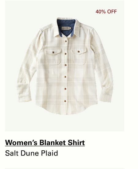 Women's Blanket Shirt