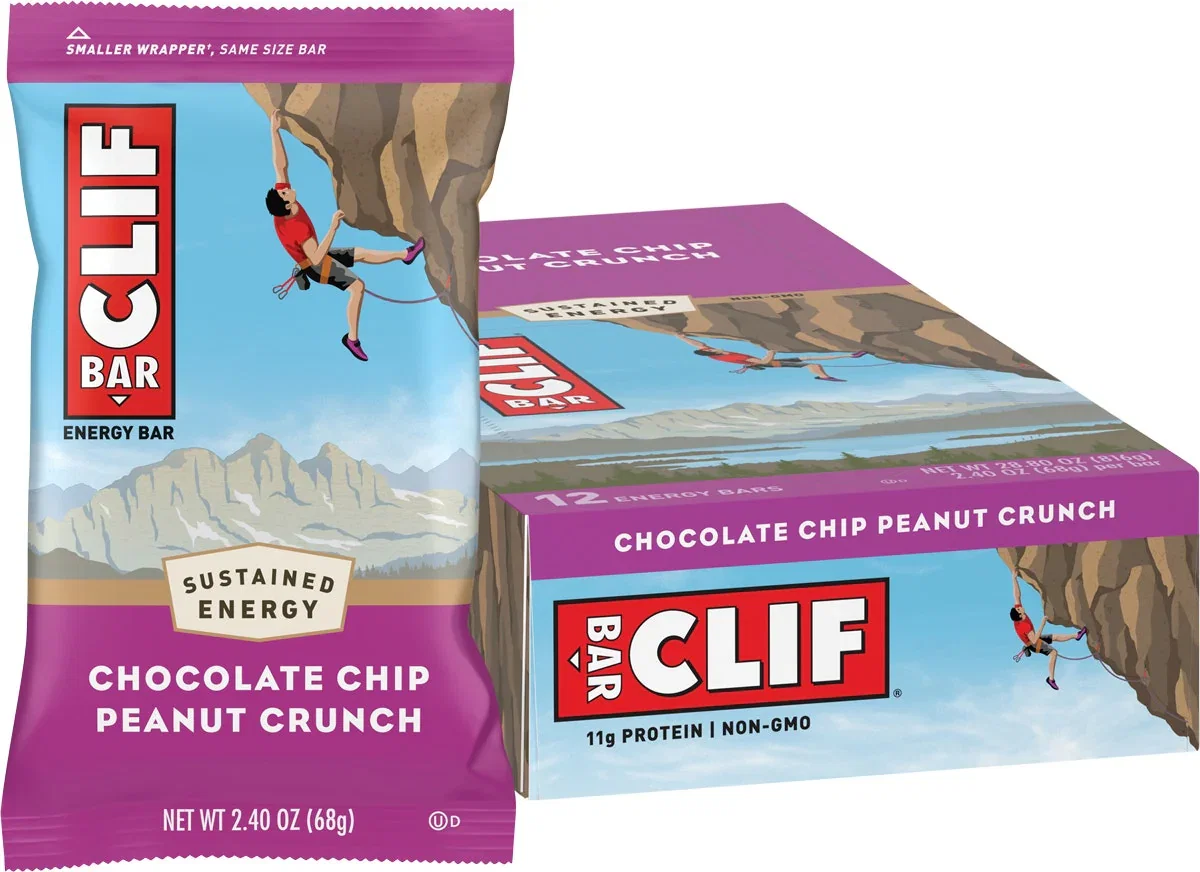 Image of Clif Energy Bar Chocolate Chip Peanut Crunch 68g - BB 17/09/26