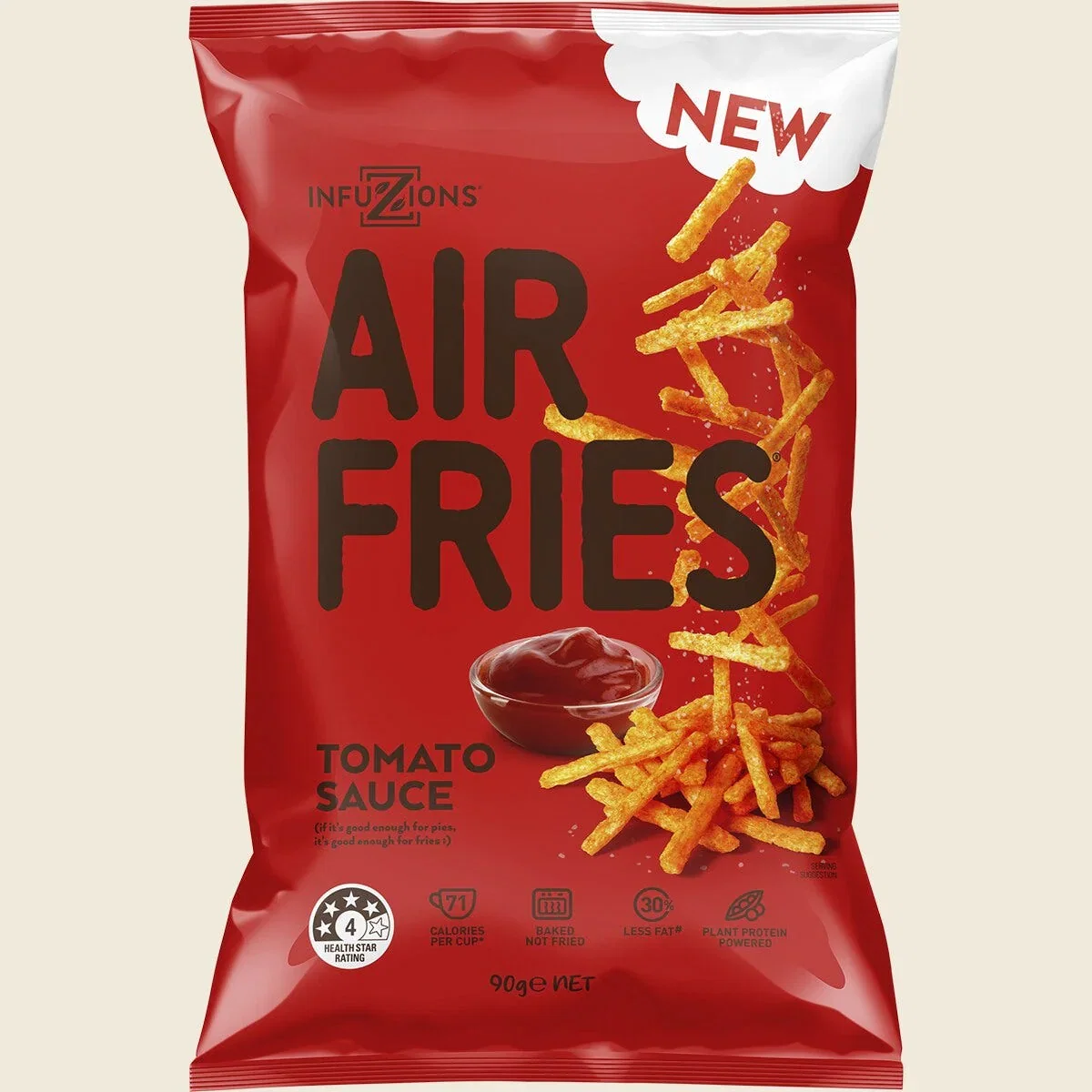 Image of Infuzions Air Fries Tomato Sauce 90g - BB 31/08/26
