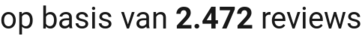 number of reviews