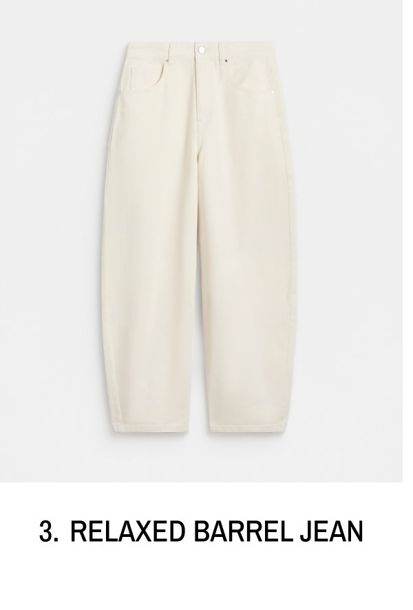 Relaxed Barrel Jean