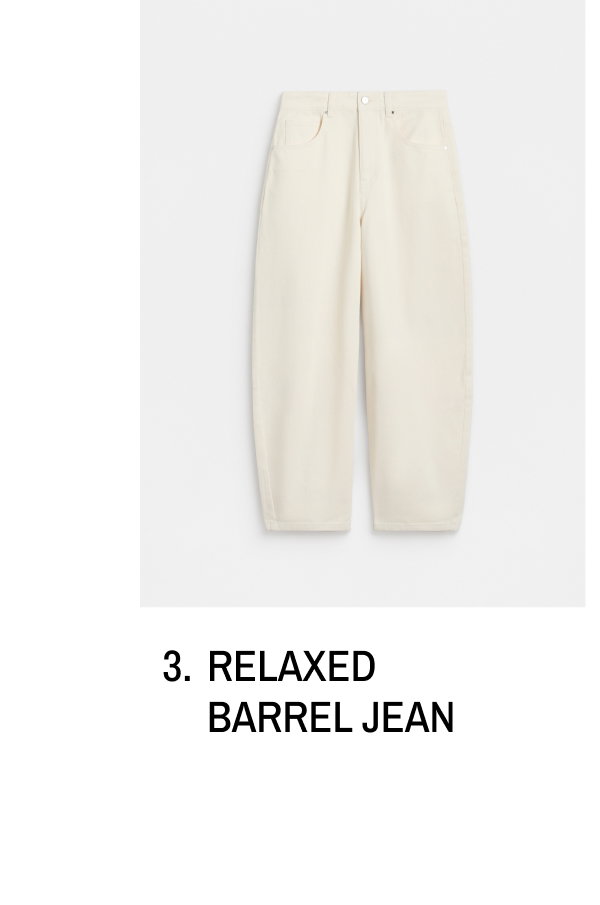 Relaxed Barrel Jean