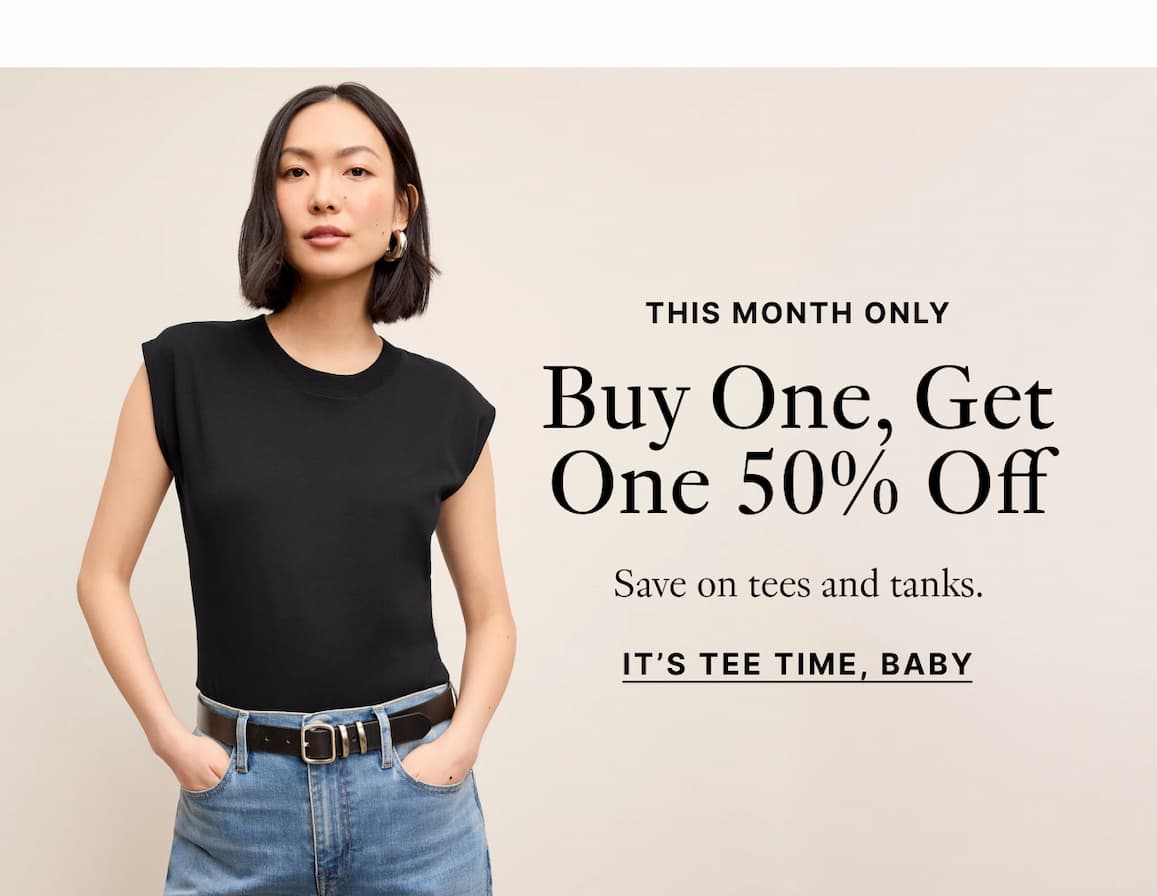 Buy one, get one 50% off