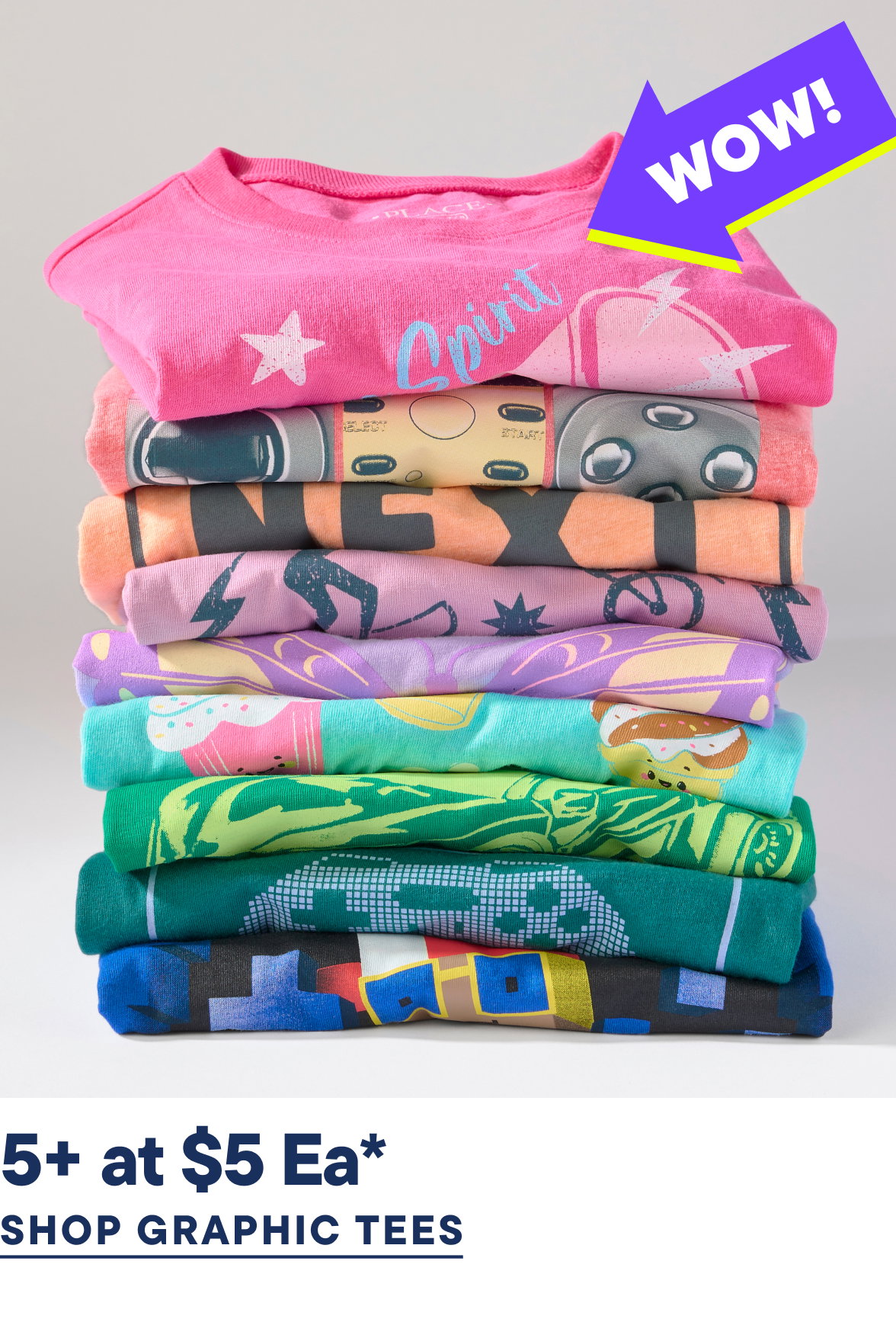 Graphic Tees 5+ for $5 each