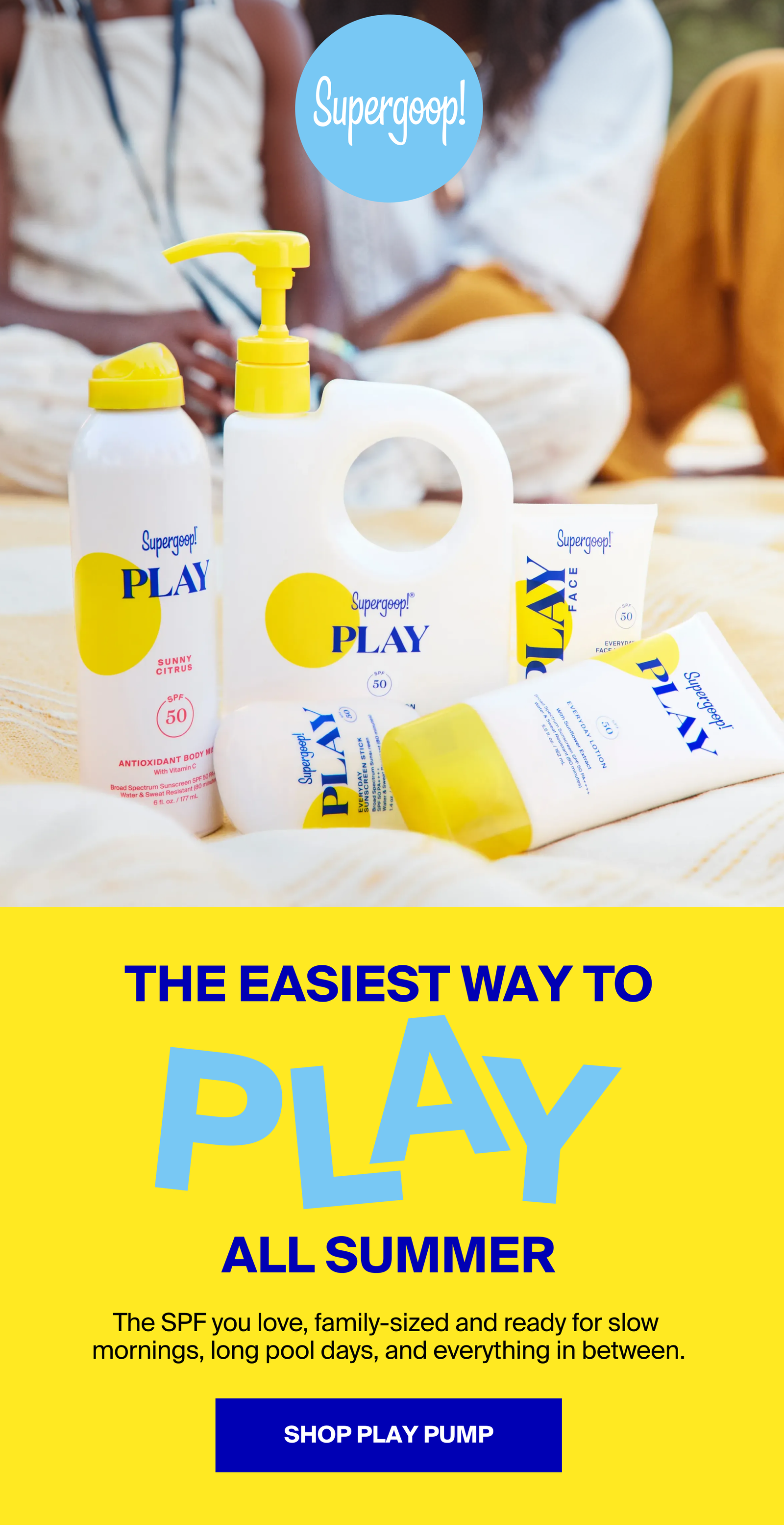 PLAY Everyday Lotion SPF 50 Pump