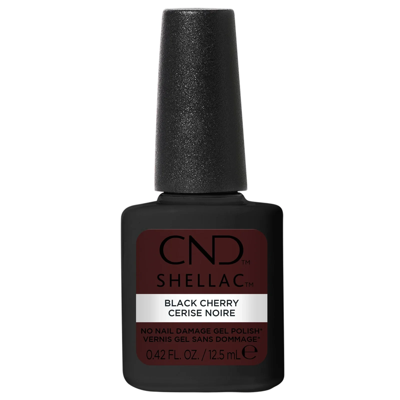 Image of CND Shellac - Black Cherry 0.42 oz
