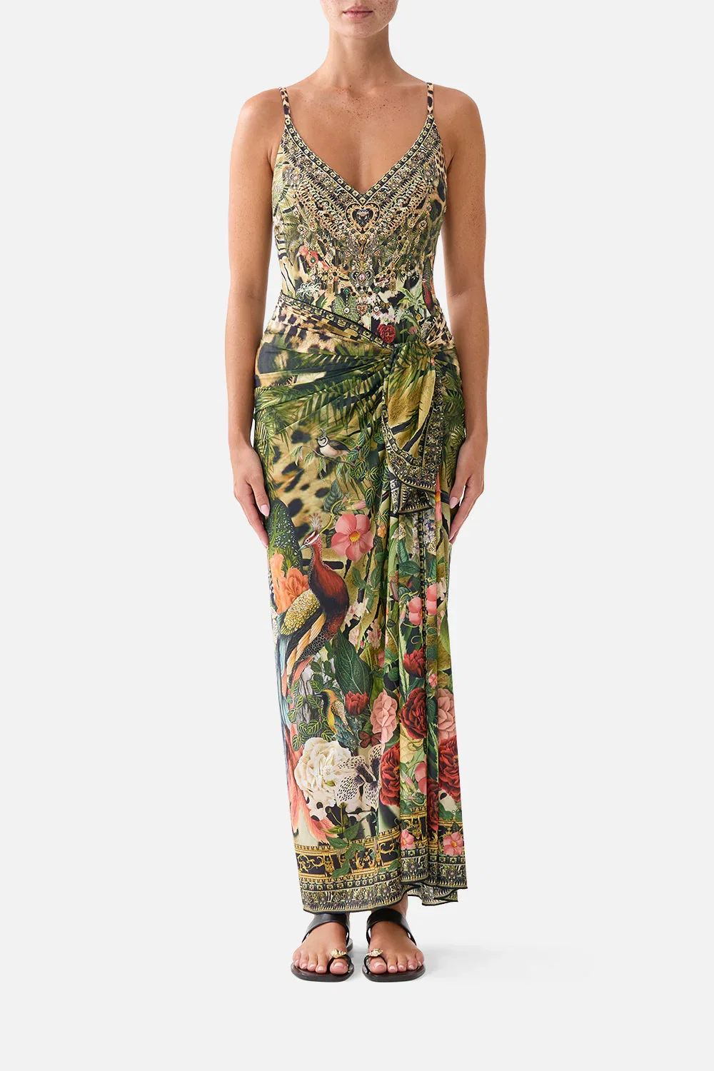 Image of MULTI WEAR LONG SARONG LEOTIGRA LAND