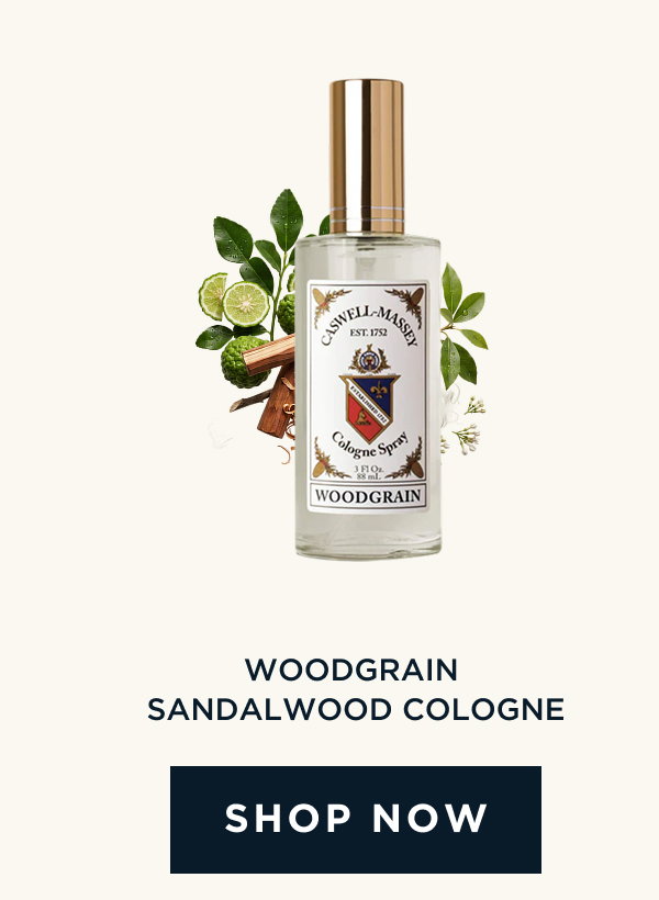 WOODGRAIN SANDALWOOD COLOGNE [ SHOP NOW ]
