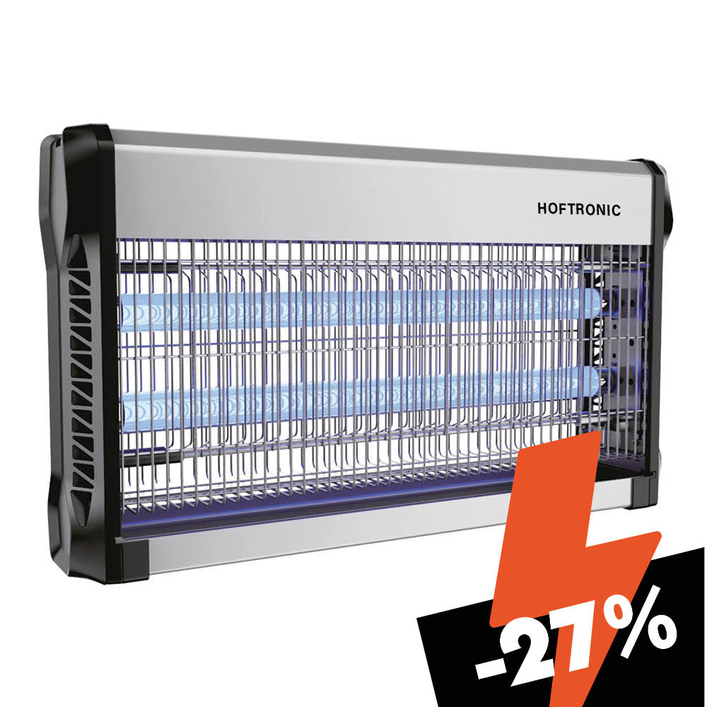 LED mosquito lamp - 13W - UV insect lamp - 3500V - Suitable for 100m² - IP20 for indoor use
