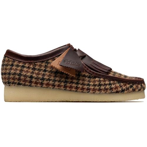 Clarks Originals Wallabee x Harris Tweed - Brown