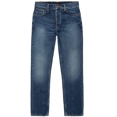 Nudie Jeans Solid Ollie Jeans - Wild Blue
