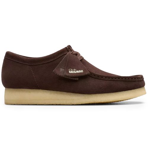 Clarks Originals Wallabee - Dark Brown Suede