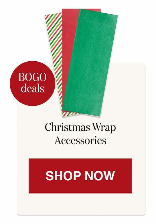 Christmas Gift Wrap Accessories [Click here to Shop Now]