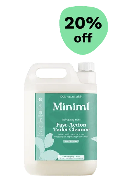 Miniml Refreshing Mint Fast-Action Toilet Cleaner 5L