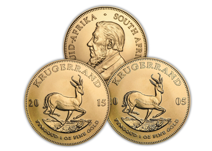 ON SALE: 1 oz South African Gold Krugerrand Coin (Random Year)