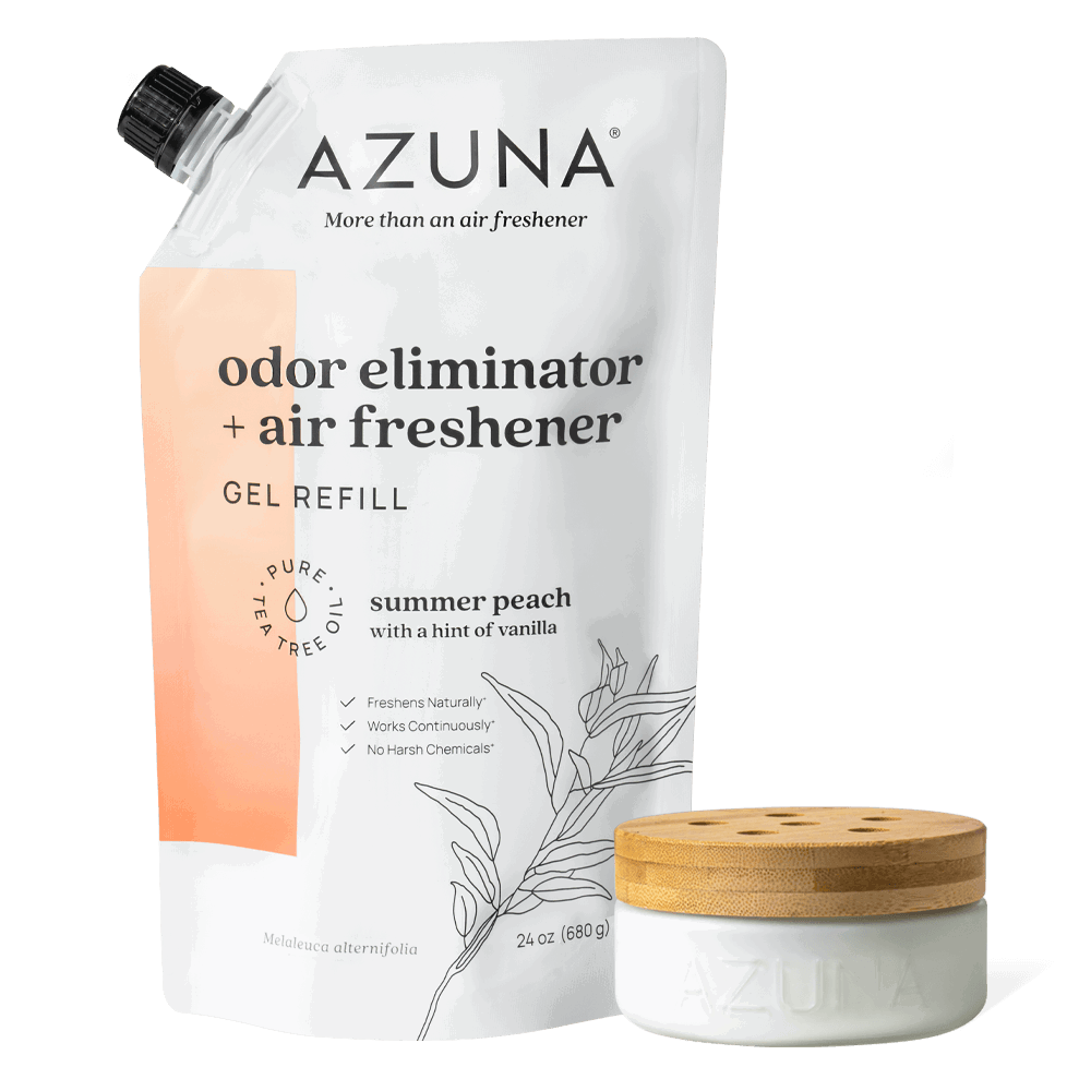 odor eliminating gel in summer peach
