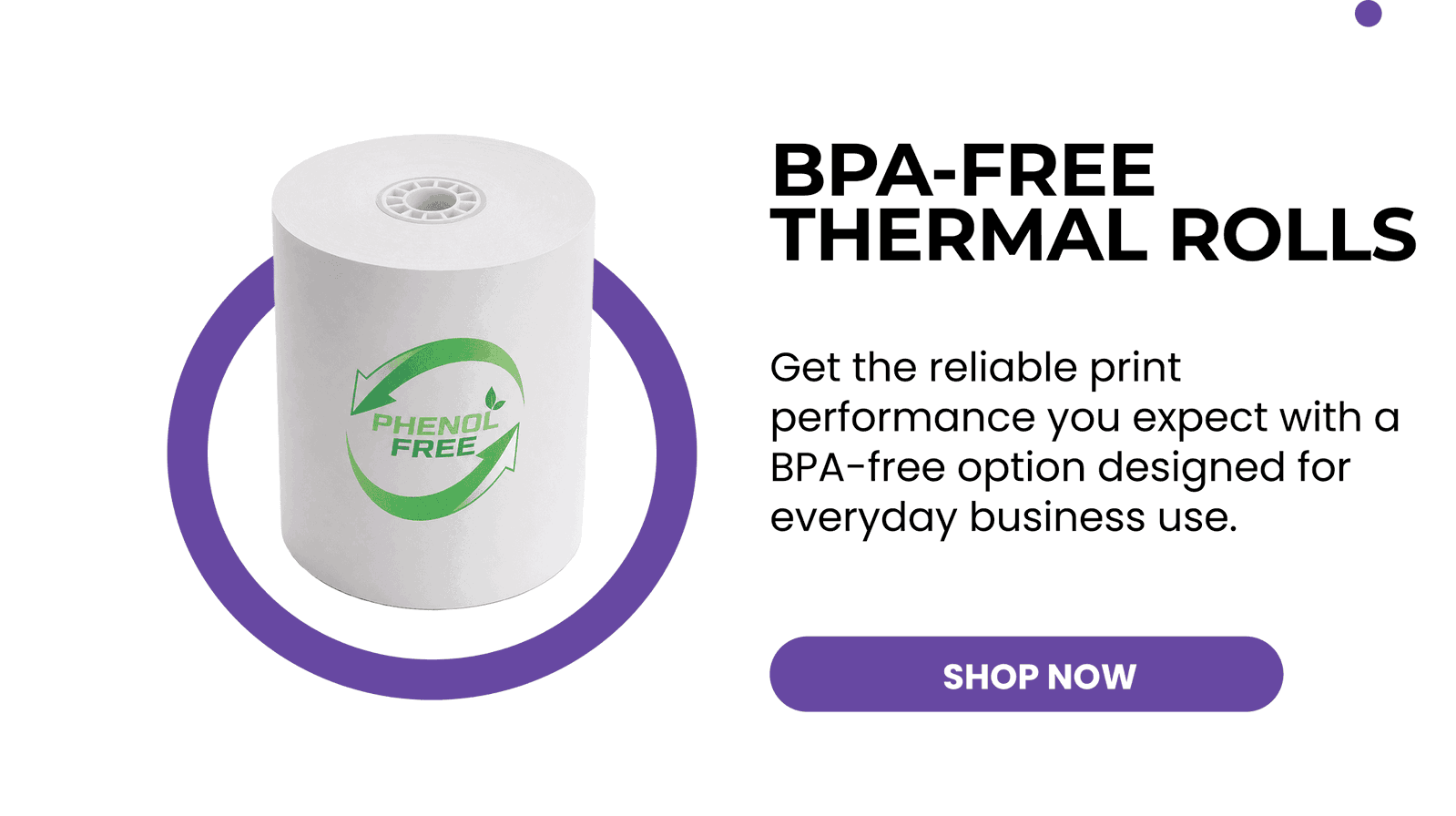 BPA-Free Thermal Rolls