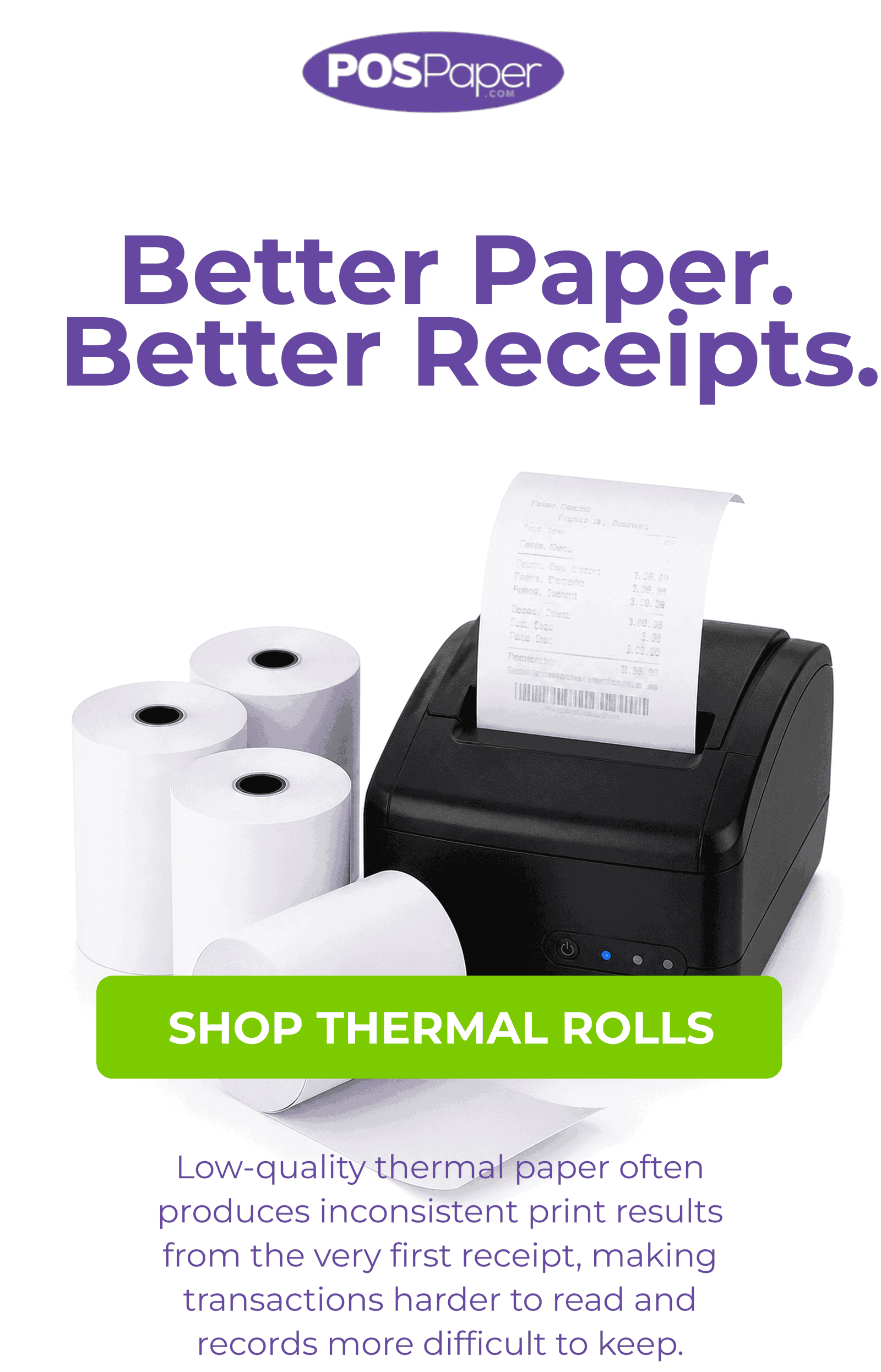 Shop Thermal Paper Rolls