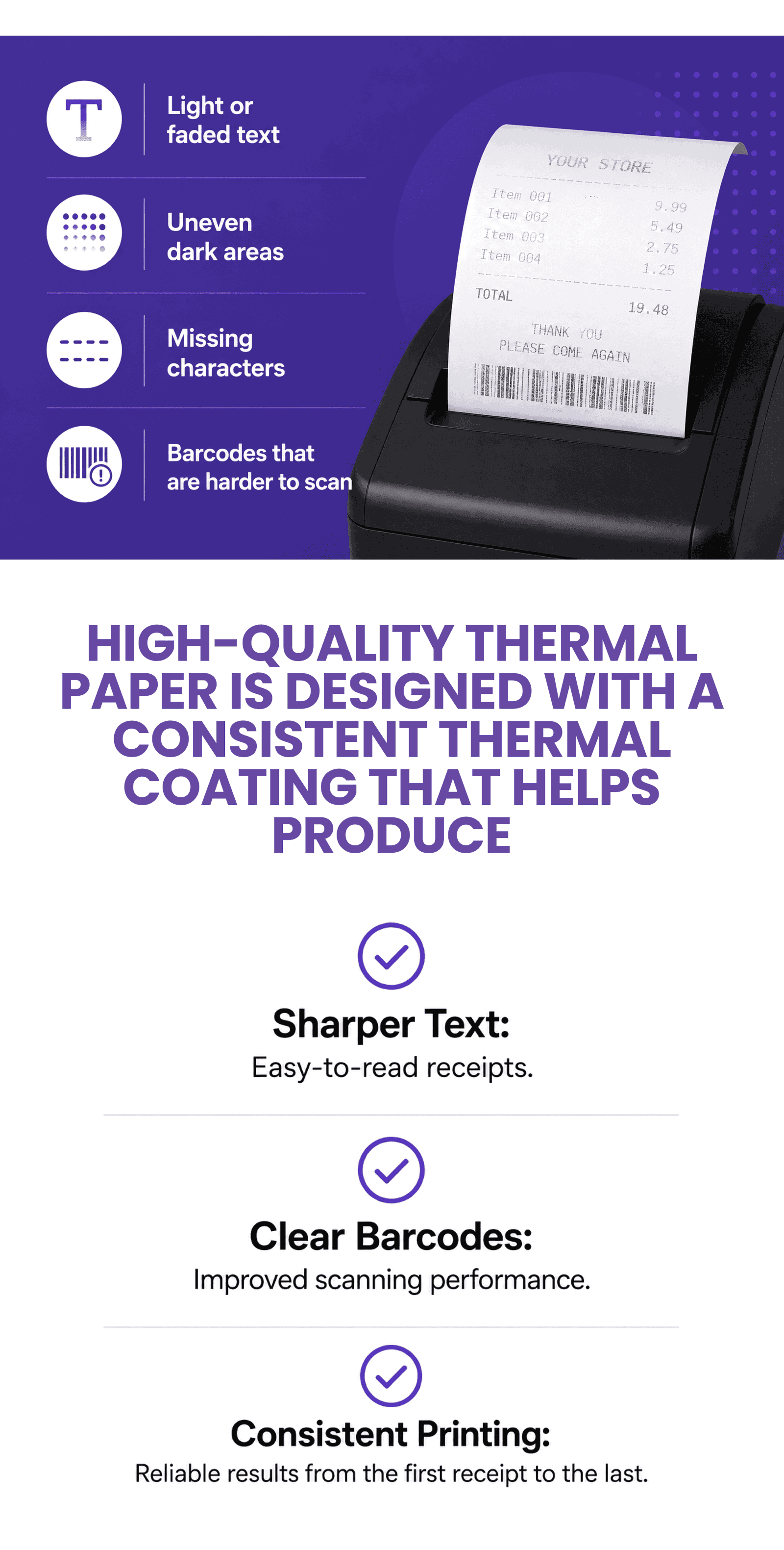 Shop Thermal Paper Rolls