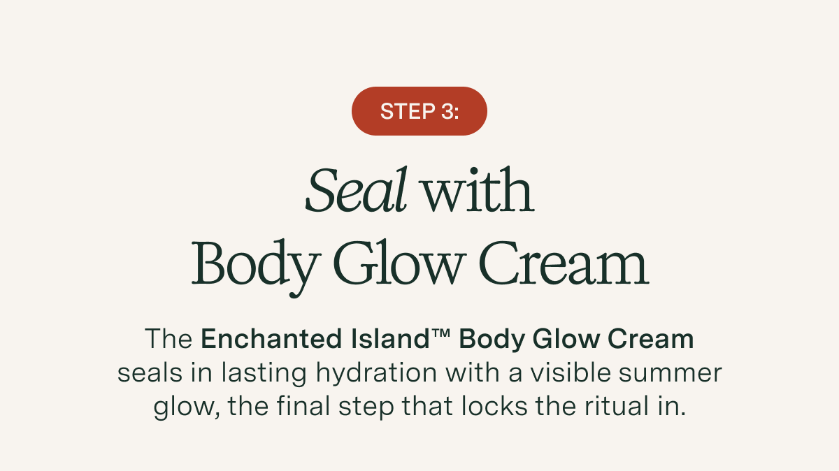 Seal with Body Glow Cream