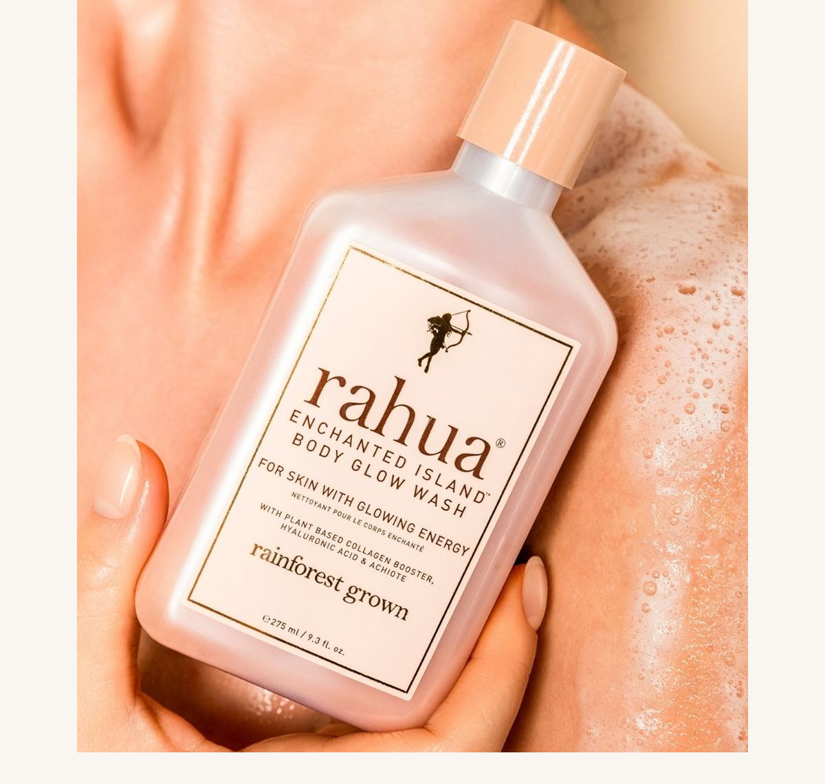 Cleanse with Body Glow Wash