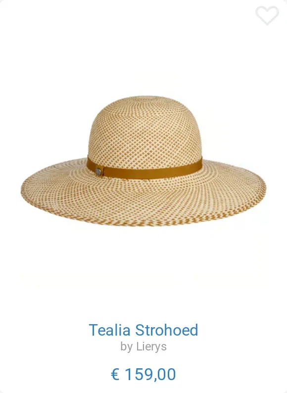 Tealia Strohoed by Lierys