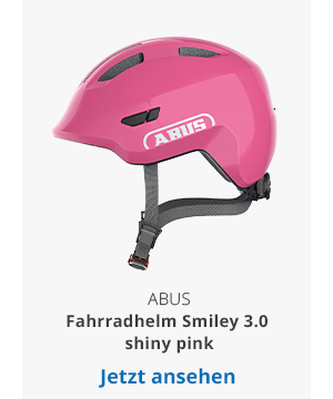 ABUS - Fahrradhelm Smiley 3.0 shiny pink