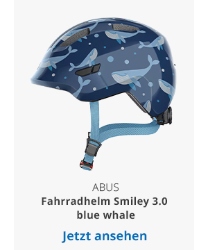 ABUS - Fahrradhelm Smiley 3.0 blue whale