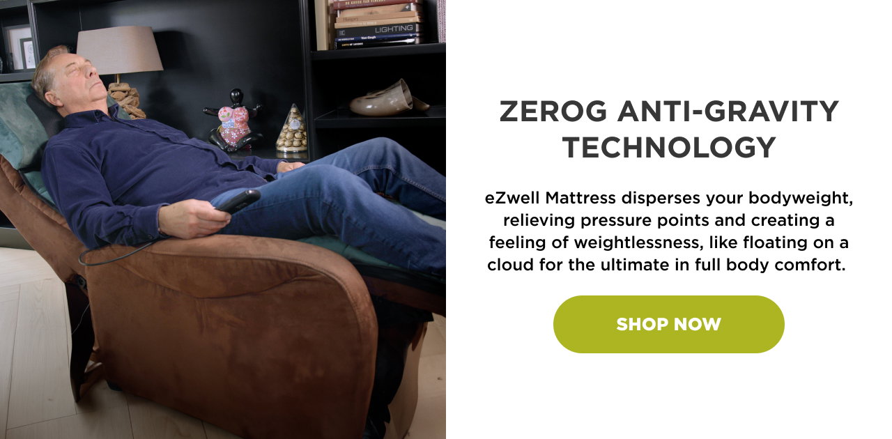 eZwell 3-in-1 Massage System Mattress