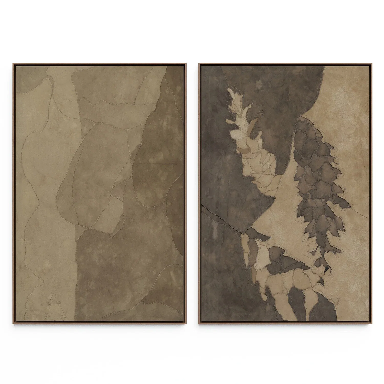 Image of Kimmy Quillin x Four Hands Pinecorn III Diptych Framed Wall Art