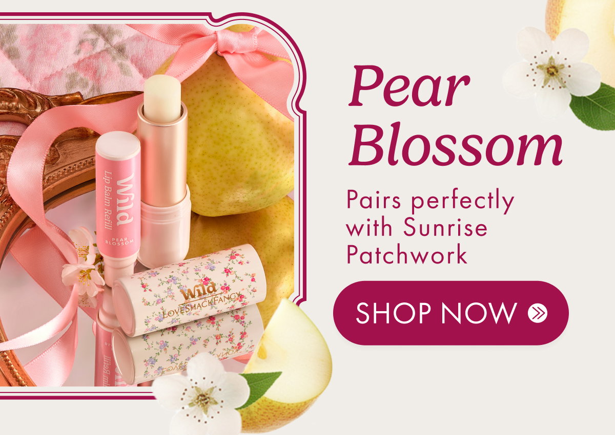 Sunrise Patchwork with Pear Blossom Scent