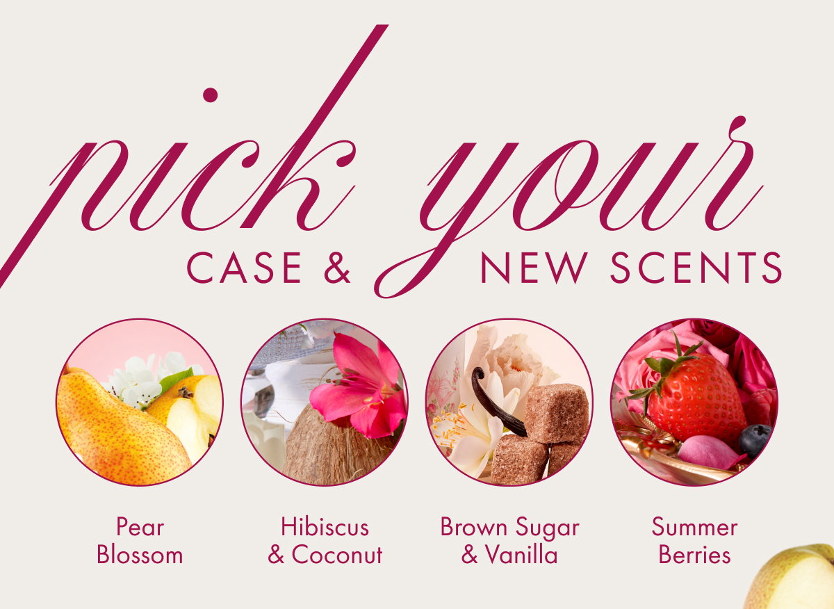 Pick your case + scents
