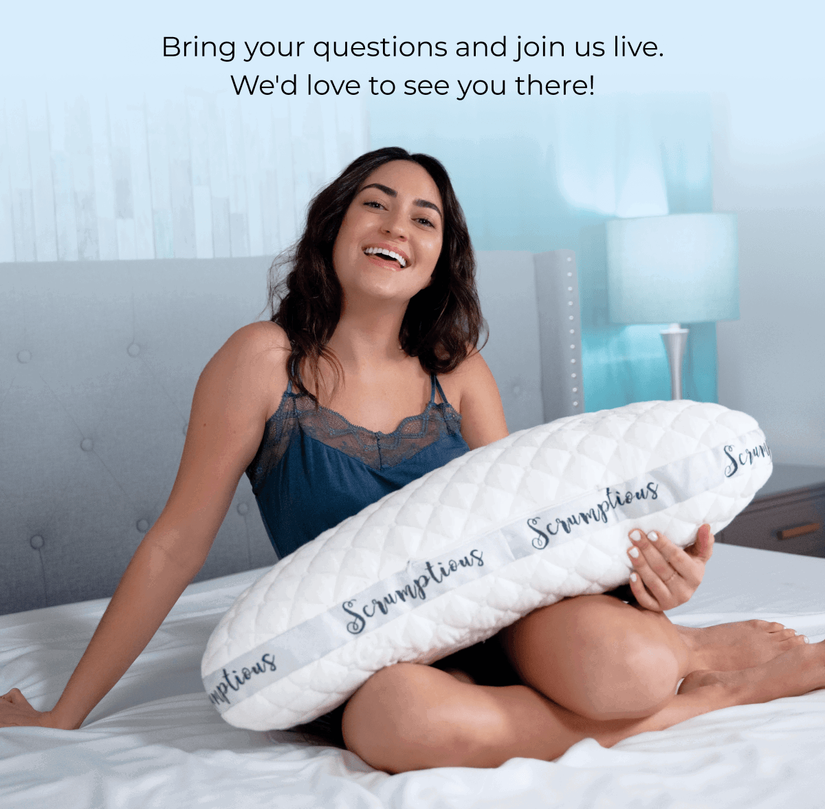 Bring your questions and join us live. We'd love to see you there!