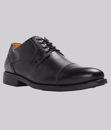 Belvedere Duke Leather Lace-up Cap Toe Oxfords