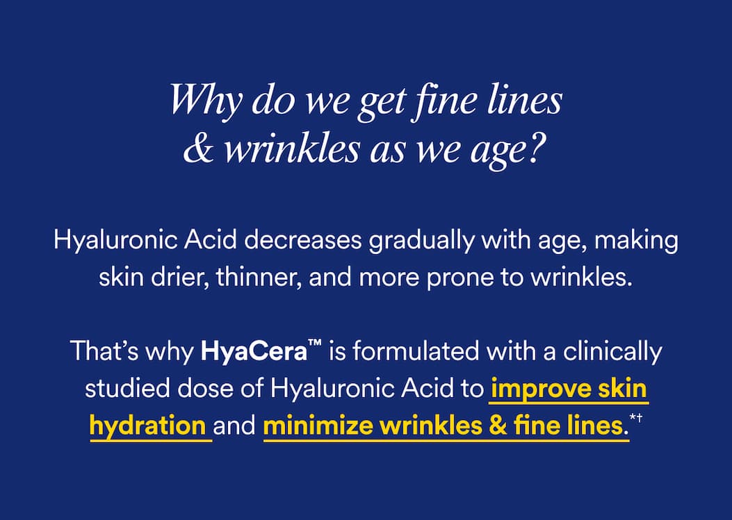 Why do we get fine lines and wrinkles as we age?