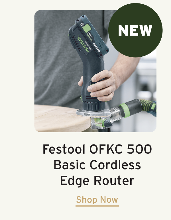Festool Cordless Edge Router - OFKC 500 Basic