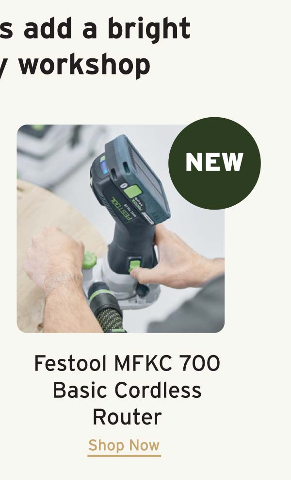 Festool Basic Cordless Router MFKC 700