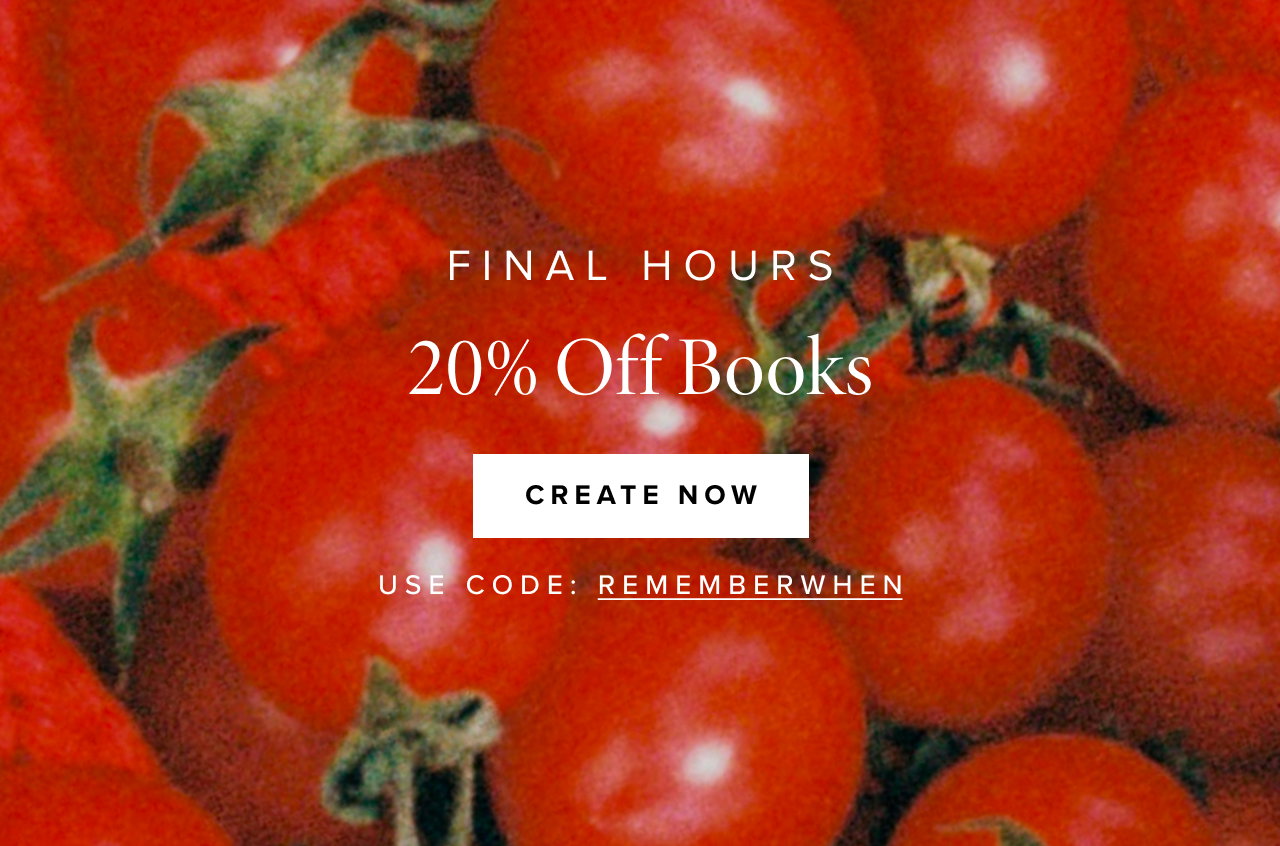 Final hours- 20% off books