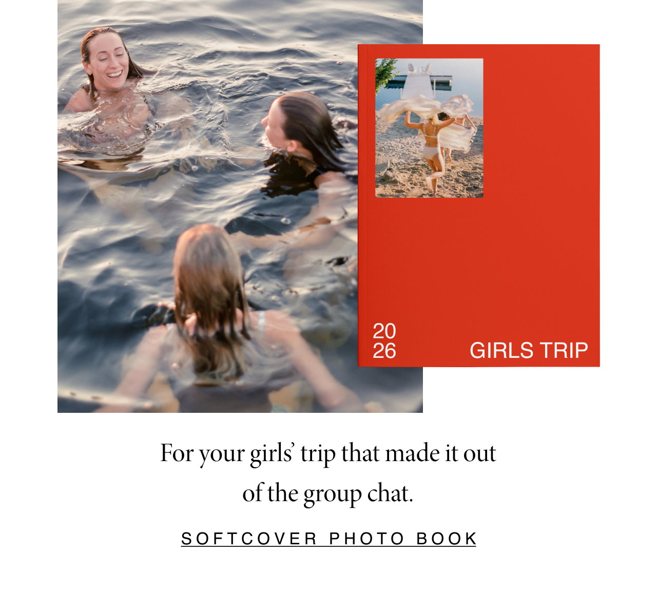 Softcover photo book