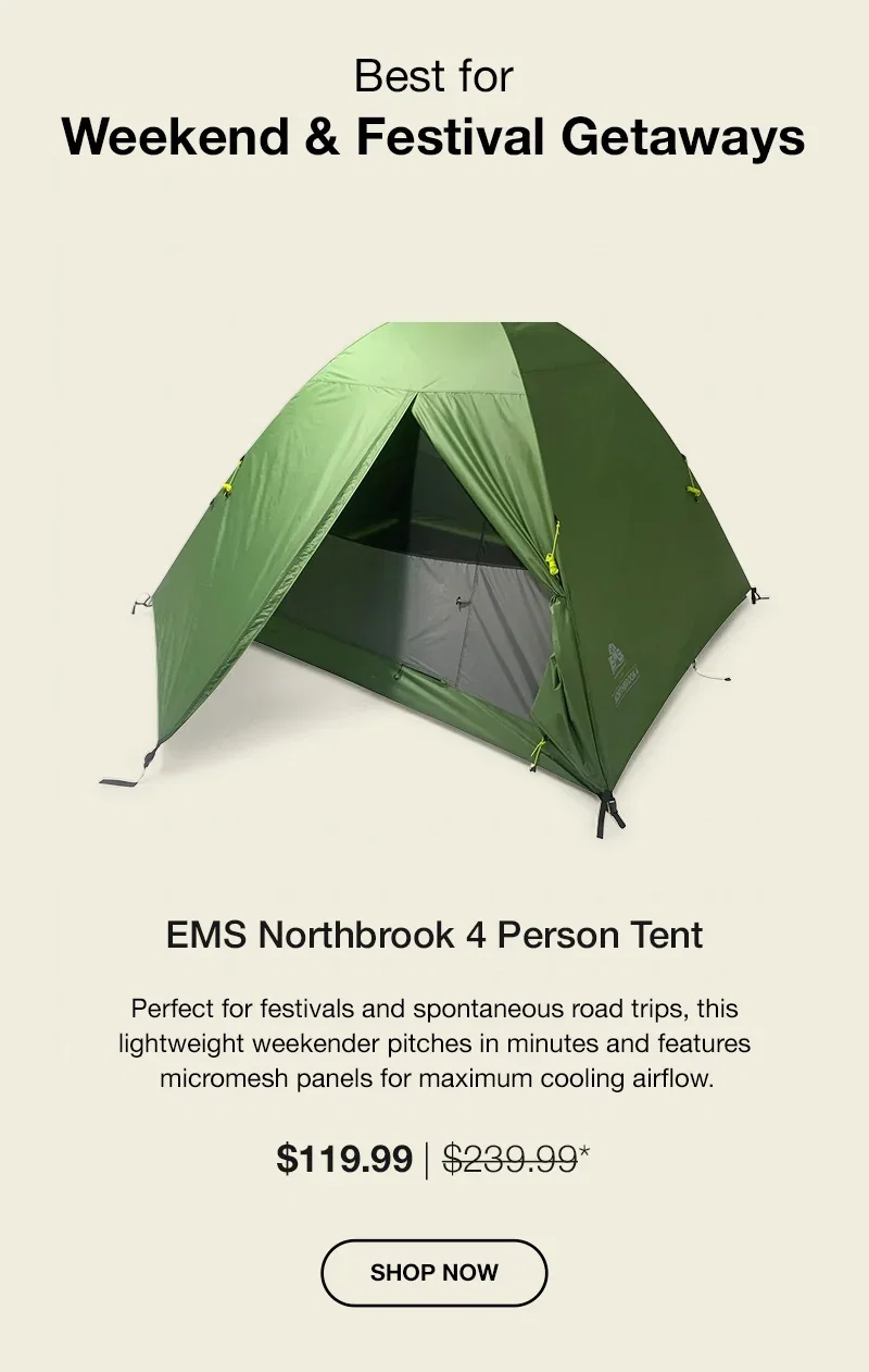 EMS Northbrook 4 Person Tent