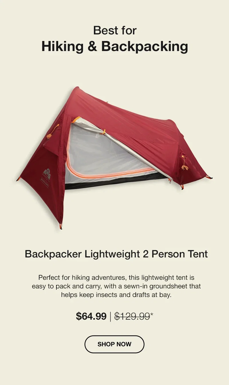 EMS Backpacker Lightweight 2 Man Tent